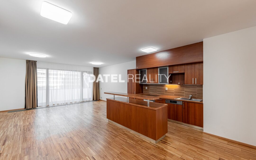 Pronájem bytu 3+kk, 120m2 v rezidenci River Diamond – Karlín