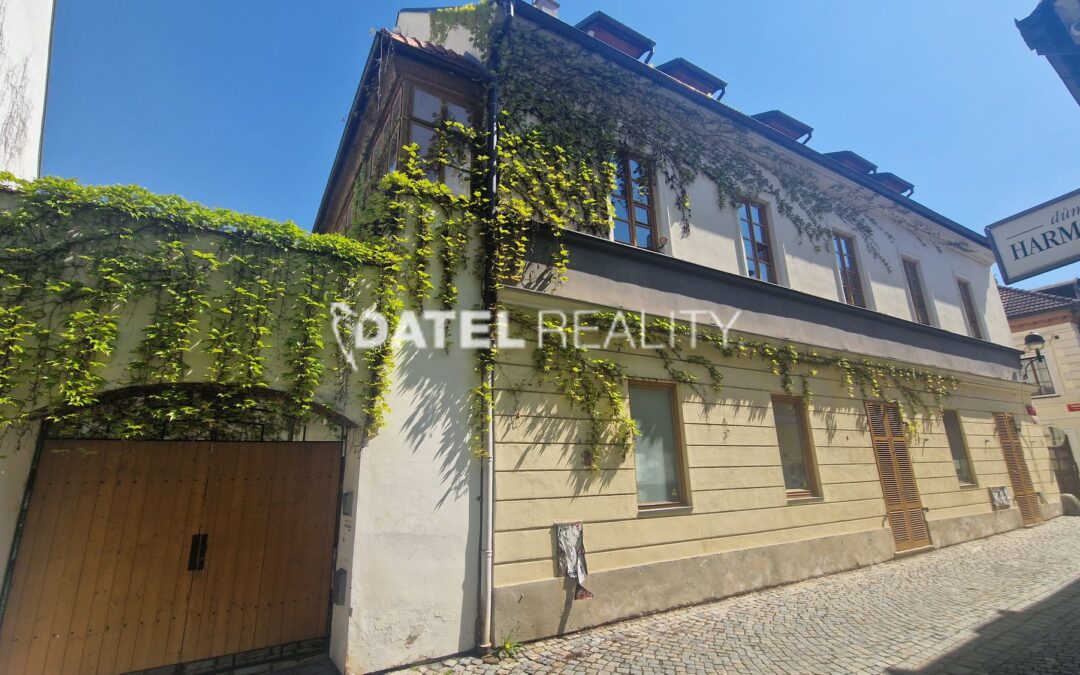 Prodej vícegeneračního domu 610m2 – Hradební, České Budějovice
