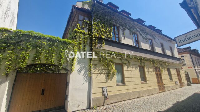 Prodej vícegeneračního domu 610m2 – Hradební, České Budějovice